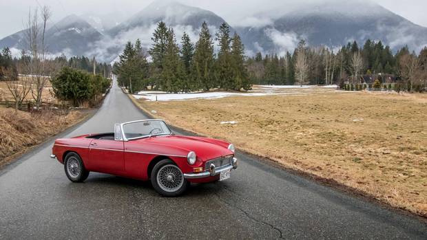 The 1967 MGB is from an era when the English roadster ruled both the racetrack and the roads.