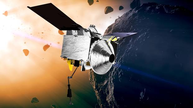 The OSIRIS REx probe is expected to reach the asteroid in 2018.