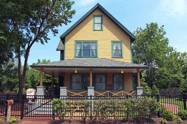 The house used in A Christmas Story after renovations were completed in 2014.