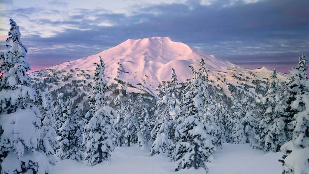 Mount Bachelor in southwestern Oregon has become the fifth-largest U.S. ski area, and the new Cloudchaser chair adds 257 hectares of mostly advanced trails that were previously accessible only by hiking.