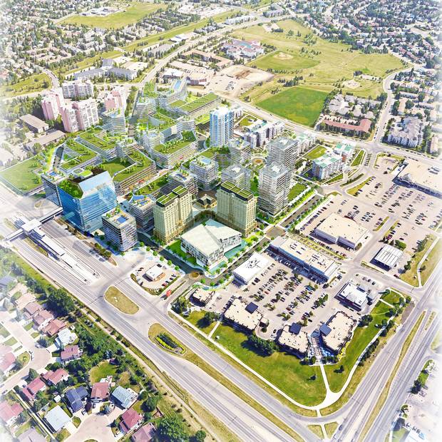 Century Park, Edmonton. Main plan.