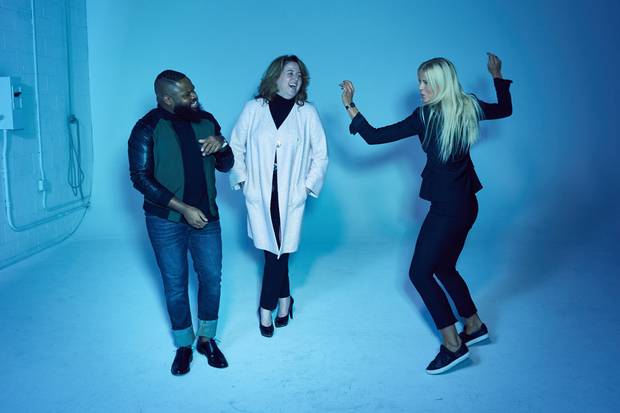 From left, André Isaac Reid, Shira Yoskovitch and Lindsay Jennings of virtual concierge service Handled. In addition to personal styling, Handled also helps with gift buying.