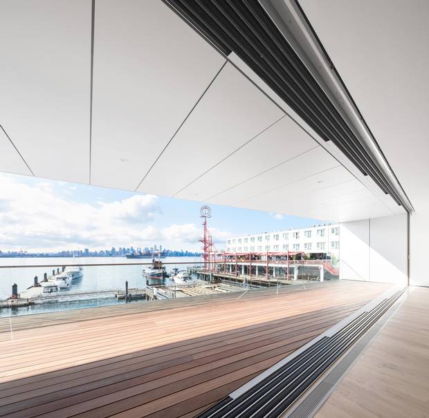 Visitors at the new Polygon Gallery will be treated to jaw-dropping views of the Vancouver skyline to the south.