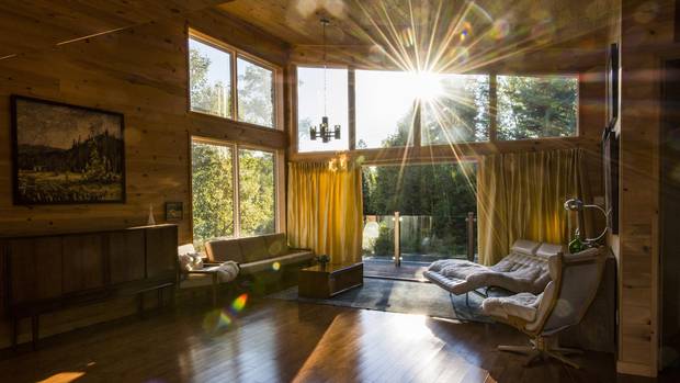Natural light flows throughout the home.