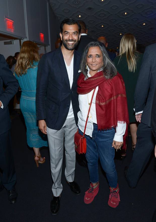 Zaib Shaikh and Deepa Mehta attend the TIFF Soiree after party during the 2016 Toronto International Film Festival at TIFF Bell Lightbox on September 7, 2016 in Toronto, Canada.
