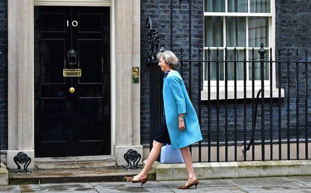 British Home Secretary Theresa May arriving to attend a cabinet meeting at 10 Downing Street in central London last month. Ms. May became the sole contender to become next prime minister on Monday after her sole rival pulled out in a dramatic twist as turmoil sweeps the political scene in the wake of the Brexit vote.