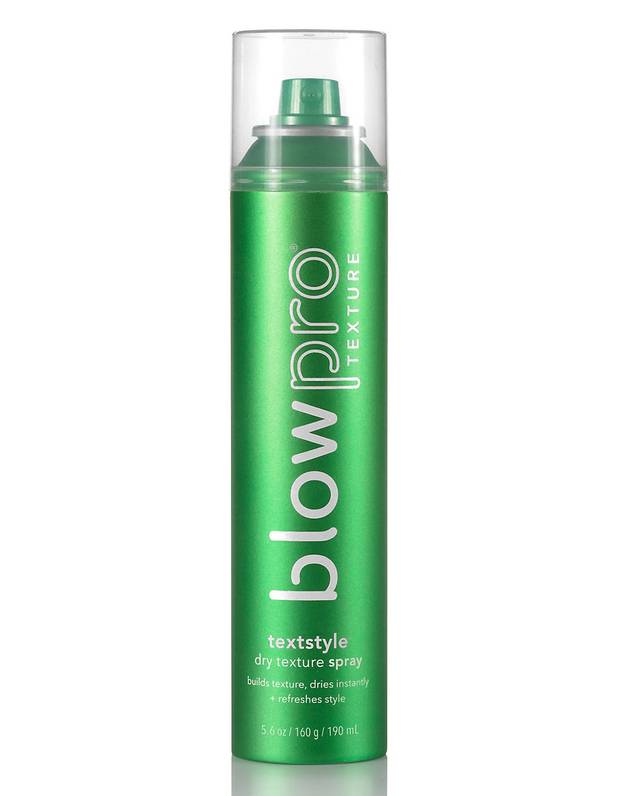 Blowpro Textstyle Dry Texture Spray, $24.50 at Hudson’s Bay (www.thebay.com).