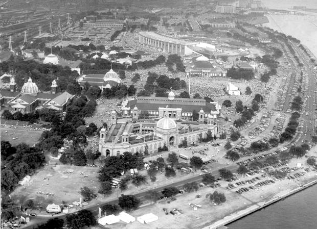 Aerial view of the CNE on Sept. 6, 1948.