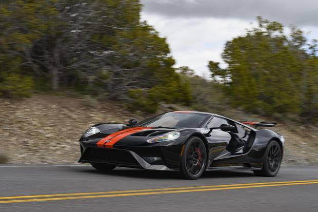 The GT boasts a top speed of 348 km/h.