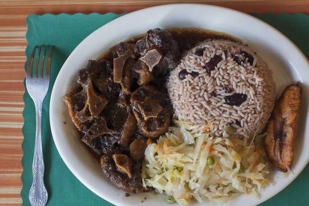 Jamaican spot The Feeding Tree, close to Yankee Stadium, offers oxtail stew, mac and cheese and fried plantains at bargain prices.