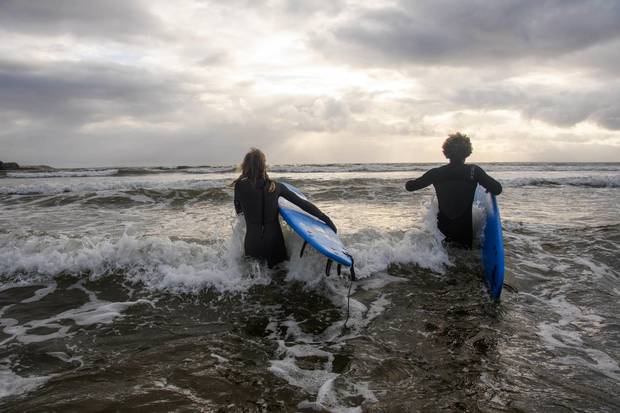 Surfing at Rossnowlagh Beach has grown in popularity in recent years.