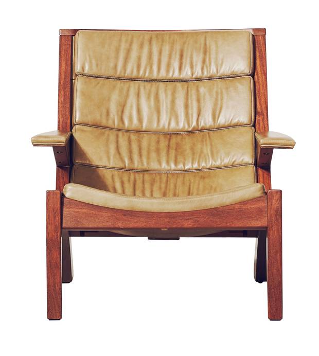 Carlos Motta Saquarema lounge chair, starting at $7,705 at Avenue Road (avenue-road.com).