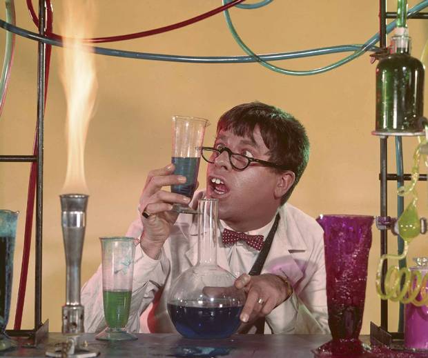 Jerry Lewis the 1963 film The Nutty Professor.