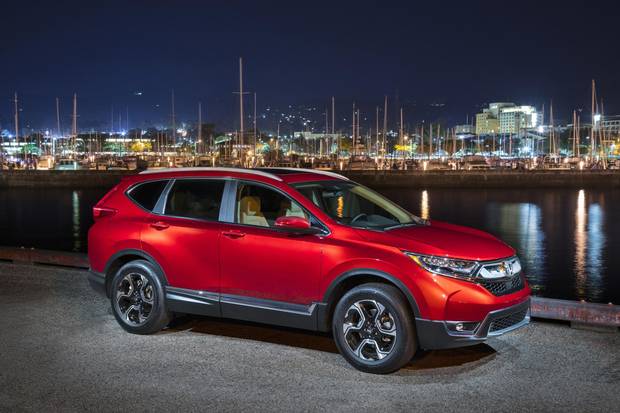 Honda’s CR-V, second in sales to Toyota’s RAV4, uses a continuously variable transmission.