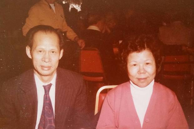 Pioneering restaurant owner Bing Foon Choy and his wife, Poy Fong Choy.
