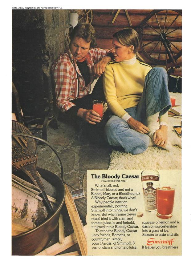 A 1976 advertisement for the Caesar in Canada.