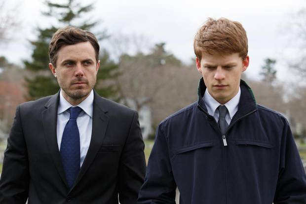 Casey Affleck and Lucas Hedges in Manchester By The Sea.