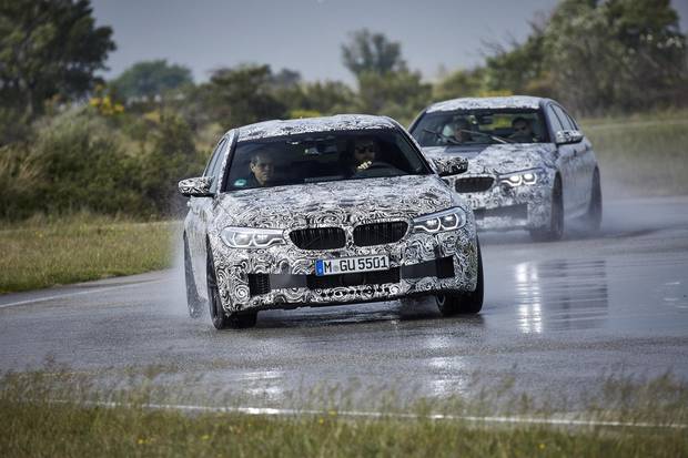 BMW isn't providing an exact power figure yet, but the M5 is devastatingly fast.