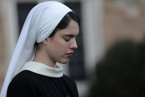 In Novitate, Sister Cathleen (played by Margaret Qualley) comes into her sexuality while discovering her nascent faith at the same time. 