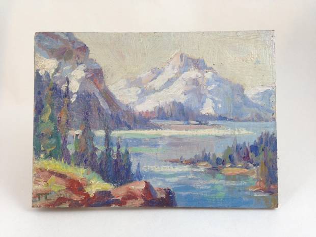 This sketch, owned by a Canadian living in Britain who believes it is a Tom Thomson work, has been received encouragingly from Thomson expert Dennis Reid.