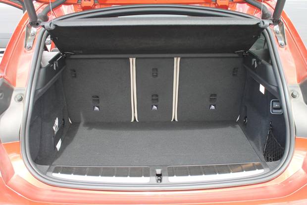 There are 470 litres of space behind the rear seats, and 1,355 litres if you fold down the rear seats.