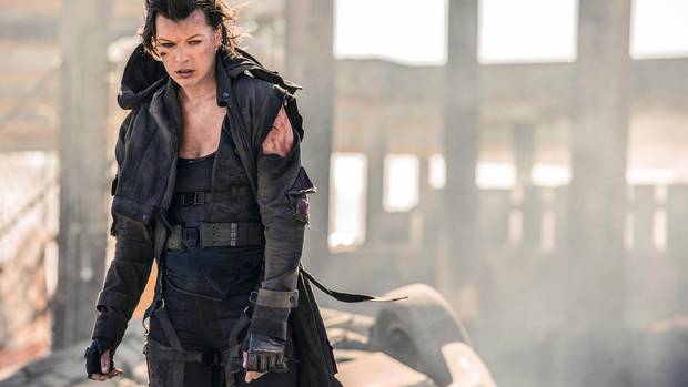 Milla Jovovich stars in Resident Evil: The Final Chapter.