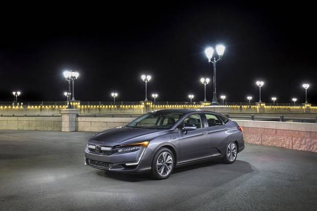 The 2018 Honda Clarity comes in three versions, but is only available as a plug-In hybrid in Canada.