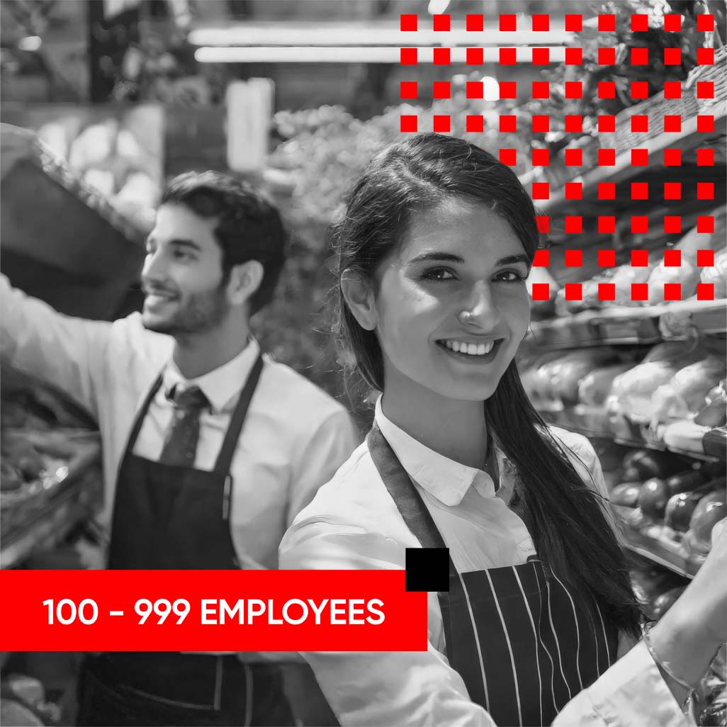 Great Workplaces Employers with 100-999 employees