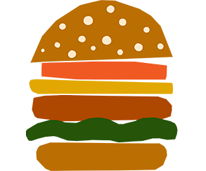 illustration of a Burger