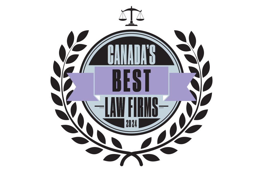Canada's best Law Firms 2023 logo