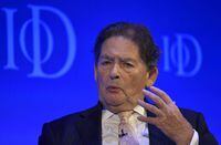 FILE PHOTO-British politician and former Chancellor of the Exchequer Nigel Lawson participates in a debate on the EU at the Institute of Directors convention in London, Britain, October 6, 2015.  REUTERS/Toby Melville