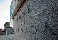 (FILES) In this file photo taken on April 12, 2011, the Bank of Canada building in Ottawa. - The Bank of Canada on December 9, 2020, held its key lending rate at 0.25 percent, saying world economies were sharply rebounding from a record plunge, but warned that a second wave of Covid-19 illnesses could set back recoveries. (Photo by GEOFF ROBINS / AFP) (Photo by GEOFF ROBINS/AFP via Getty Images)