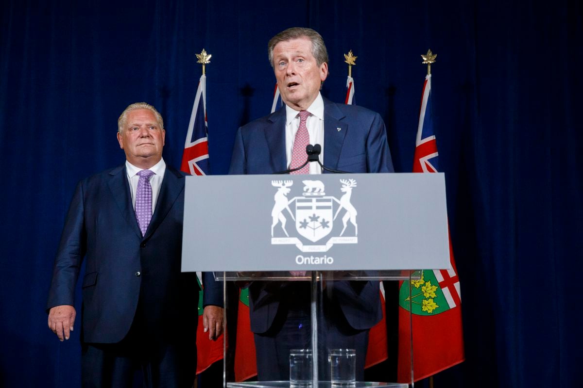 John Tory chose his own convenience over the health of local democracy when he accepted Ford’s ‘strong mayor’ law