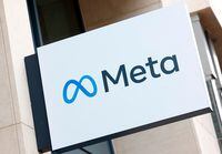 The logo of Meta Platforms' business group is seen in Brussels, Belgium December 6, 2022. REUTERS/Yves Herman/File Photo