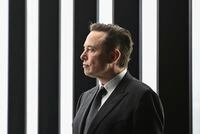 Elon Musk, Tesla CEO, attends the opening of the Tesla factory Berlin Brandenburg in Gruenheide, Germany, March 22, 2022. Quebec says it's seeking the services of Musk to connect thousands of remote homes to high-speed internet by the end of September. (Patrick Pleul/Pool via AP)