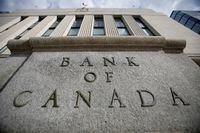 FILE PHOTO: A sign is pictured outside the Bank of Canada building in Ottawa, Ontario, Canada, May 23, 2017. REUTERS/Chris Wattie/File Photo