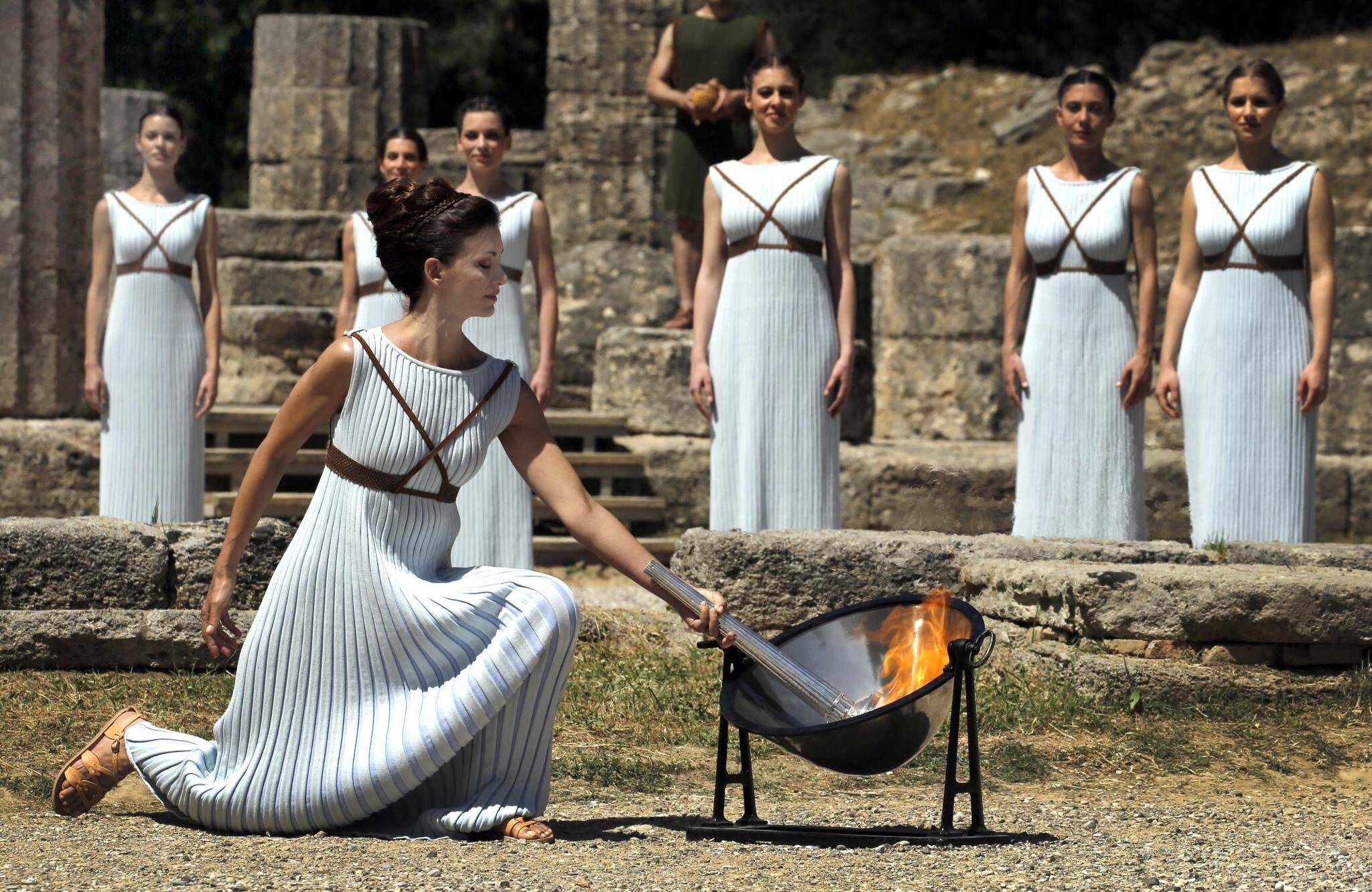 Greece prepares for Olympic flame-lighting ceremony - The Globe and Mail
