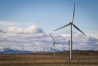 TransAlta Corp. reported a loss of $80 million in its latest quarter compared with a loss of $12 million in the same quarter last year. A TransAlta wind farm is shown near Pincher Creek, Alta., Wednesday, March 9, 2016. THE CANADIAN PRESS/Jeff McIntosh