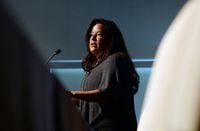 Former justice minister Jody Wilson-Raybould gives the keynote speech to the First Nations Justice Council in Richmond, B.C., on April 24, 2019. There had been a few names floating around when the Liberals were seeking a candidate for the newly created riding of Vancouver Granville in the last federal election, but it soon became clear the party brass had only one person in mind. That was Jody Wilson-Raybould, then a B.C. regional chief of the Assembly of First Nations, who quickly became one of the stars Justin Trudeau and his team were promoting heavily in their bid for power. THE CANADIAN PRESS/Jonathan Hayward