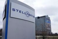 FILE - In this file photo taken on Jan. 19, 2021, the Stellantis sign is seen outside the Chrysler Technology Center, Tuesday,, in Auburn Hills, Mich.  Stellantis is warning owners of 276,000 older vehicles to stop driving them, Thursday, Nov. 3, 2022, after Takata driver’s air bags apparently exploded, killing three more people. The company, formerly Fiat Chrysler, is telling people to stop driving Dodge Magnum wagons, Dodge Challenger and Charger muscle cars and Chrysler 300 sedans from the 2005 through 2010 model years.   (AP Photo/Carlos Osorio, File)