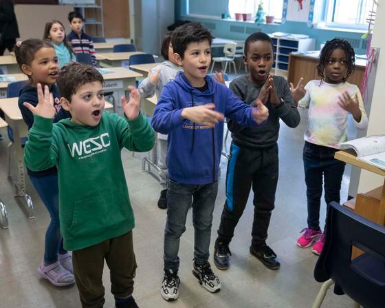 Children of asylum seekers experience French welcome classes in Quebec