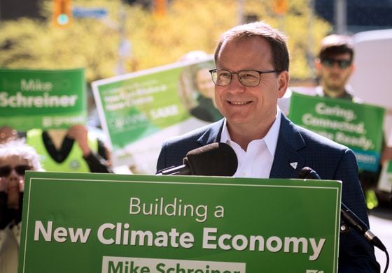 Ontario Liberals push back against effort to recruit Green Party leader Mike Schreiner