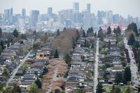 A new report from Statistics Canada shows B.C.'s share of investor-occupants, who own a single property with multiple units, including their primary place of residence, is much higher than in other provinces. Homes are pictured in Vancouver, Tuesday, April 16, 2019. THE CANADIAN PRESS/Jonathan Hayward