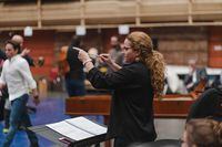 Barber of Seville, COC, Opera, Rehearsal Photography. Speranza Scappucci on conducting The Barber of Seville