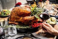 The Lazy Gourmet, Vancouver's pioneering catering company, has created a new Thanksgiving Menu with salad, sliced Herb de Provence Lemon Roasted Turkey or vegan Beet Wellington, all the fixings and dessert.