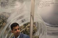 David Lobo, director of corporate affairs, policy and partnerships at Ontario Cannabis Store, is photographed during a product briefing in Toronto on Friday, January 3, 2020. THE CANADIAN PRESS/ Tijana Martin