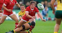 Veteran forward Laura Russell, shown in this undated hahdout photo, and the third-ranked Canadian women's rugby team return to action for the first time in almost two years when they take on the sixth-ranked U.S., in Glendale, Colo., on Monday. THE CANADIAN PRESS/HO - Rugby Canada