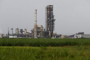 A Nucor Corporation steel production facility is pictured in Convent, Louisiana, U.S., June 11, 2018