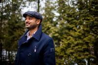 President and CEO of Mississsauga's Prophix, a financial planning software company which is being sold, Alok Ajmera photographed outside his home in Oakville on January 5, 2020.