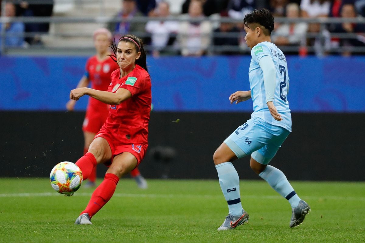 Alex Morgan has record five goals as U.S. routs Thailand 13-0 in Women